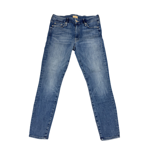 Mother Womens Size 27 The Looker Crop Jeans Well Played - Picture 1 of 13